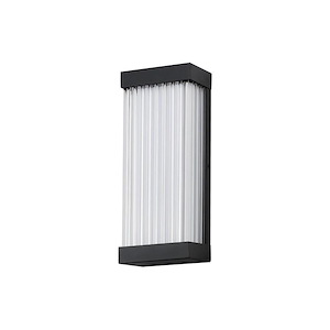 Acropolis - 15W 1 LED Outdoor Wall Mount-14 Inches Tall and 6 Inches Wide - 1311211
