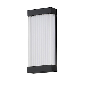 Acropolis - 18W 1 LED Outdoor Wall Mount-18 Inches Tall and 8 Inches Wide