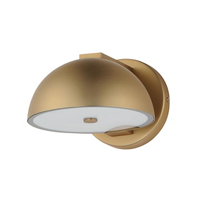 Cauldron - 17.5W 1 LED Outdoor Wall Mount-7 Inches Tall and 7 Inches Wide