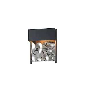 Coulee - 8W 1 LED Outdoor Wall Mount-7.75 Inches Tall and 6.25 Inches Wide - 1327219