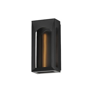 Brasilia - 9W 2 LED Outdoor Wall Mount-14.5 Inches Tall and 7 Inches Wide