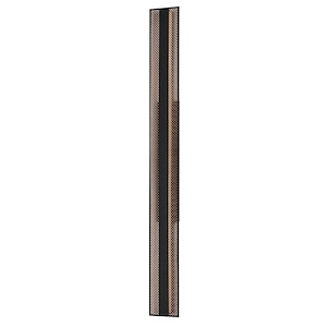 Interlace - 52W 2 LED Outdoor Wall Mount-60 Inches Tall and 6.5 Inches Wide