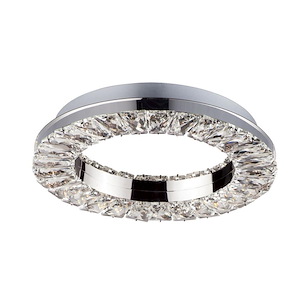 Charm-18.5W 1 LED Flush/Wall Mount-12 Inches wide by 12 inches high