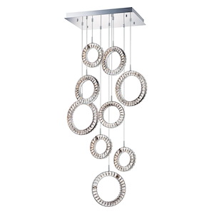 Charm - 15.25 Inch 1350W 9 LED Pendant