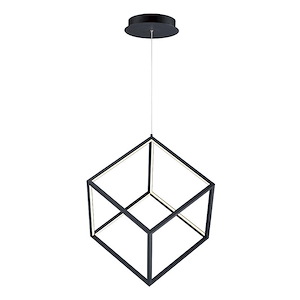 4 Square-24W 1 LED Pendant-20.5 Inches wide by 21 inches high
