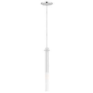Pipette - 4W 1 LED Pendant-18 Inches Tall and 1.25 Inches Wide