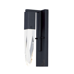 Quartz-6W 1 LED Wall Sconce-4.75 Inches wide by 14.5 inches high