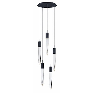 Quartz-30W 5 LED Pendant-15.75 Inches wide by 21 inches high - 821158