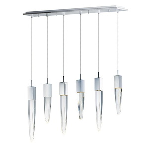 Quartz-36W 6 LED Pendant-39.25 Inches wide by 21 inches high - 821165