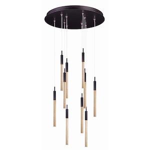 Scepter - 15.5 Inch 75W 10 LED Pendant