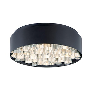 Pipes-58.5W 13 LED Flush Mount-24 Inches wide by 7.75 inches high