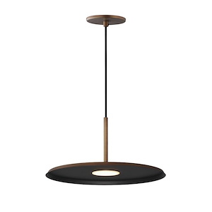 Berliner - 8W 1 LED Pendant-6.75 Inches Tall and 13.75 Inches Wide - 1284228