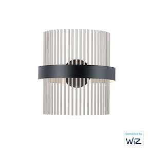 Chimes-34W 2 LED Wall sconce-7 Inches wide by 15 inches high