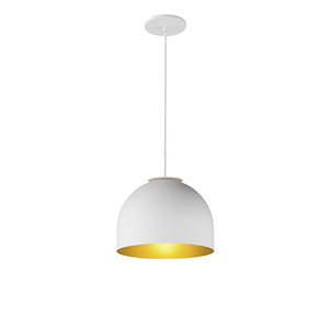 Foster - 7W 1 LED Mini Pendant-7.25 Inches Tall and 9.75 Inches Wide