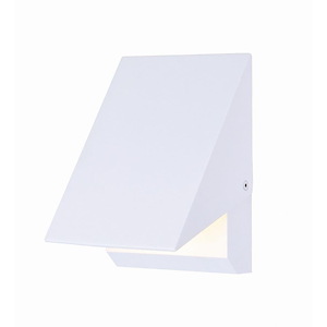 Alumilux Tilt-8W 1 LED Outdoor Wall Mount in Modern style-5 Inches wide by 7 inches high