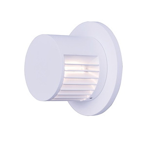Alumilux Spoked-4W 1 LED Outdoor Wall Mount in Modern style-4.5 Inches wide by 4.5 inches high