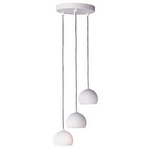 Alumilux AL-12W 3 LED Pendant in Modern style-10 Inches wide by 3.75 inches high