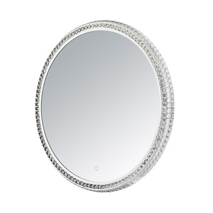 Mirror-22W 1 LED Round Mirror-31.5 Inches wide by 31.5 inches high