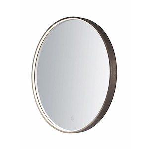 Mirror-22W 1 LED Round Mirror-27.5 Inches wide by 27.5 inches high
