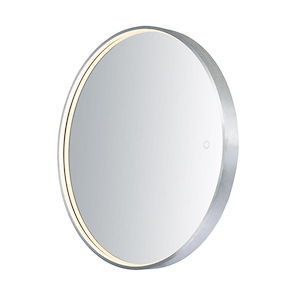 Mirror-22W 1 LED Round Mirror-27.5 Inches wide by 27.5 inches high