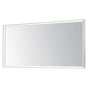 Bevel - 66W 1 LED Mirror-28 Inches Tall and 60 Inches Wide - 1342829