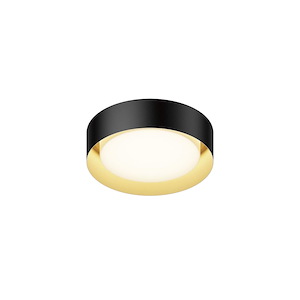 Echo - 20W 1 LED Flush Mount-3.5 Inches Tall and 13 Inches Wide