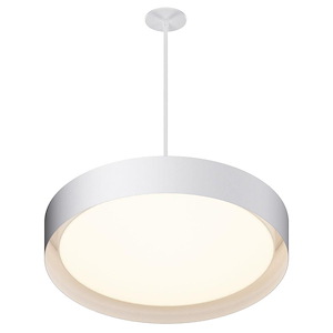 Echo - 40W 1 LED Pendant-5 Inches Tall and 24 Inches Wide