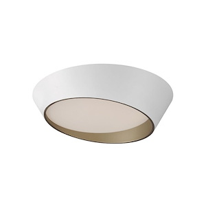 Slant - 42W 1 LED Flush Mount-4.75 Inches Tall and 19.75 Inches Wide - 1311227
