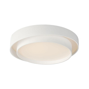 Ziggurat - 86W 1 LED Flush Mount-4.75 Inches Tall and 24 Inches Wide