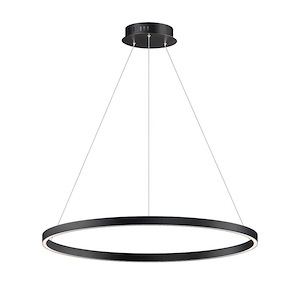 Groove - 35W 1 5CCT LED Pendant-1.25 Inch Tall and 32 Inch Wide - 1370645