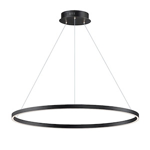 Groove - 42W 1 5CCT LED Pendant-1.25 Inch Tall and 40 Inch Wide - 1370646
