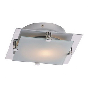 Piccolo-LED Flush/Wall Mount in Modern style-6.5 Inches wide by 2.5 inches high
