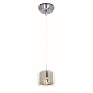 Confetti - LED Round Mini Pendant With Canopy
