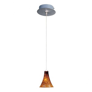 Leopard 1-Light RapidJack Pendant and Canopy