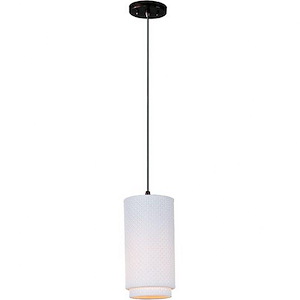 Elements-One Light Mini-Pendant with Cord in Modern style-9.75 Inches wide by 19 inches high - 231638
