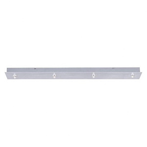 RapidJack-Four Light Linear Canopy-34.5 Inches wide by 2.5 inches high