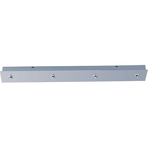 RapidJack Xenon-Four-Port Rectangle RapidJack Canopy in Traditional style-34.5 Inches wide by 2.5 inches high - 327610