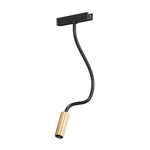 Continuum - 2W 1 LED Reading Track Light-17.5 Inches Tall and 5.75 Inches Length - 1311240