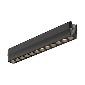 Continuum - 9W 1 LED Optic Track Light-1.5 Inches Tall and 9 Inches Length - 1311245