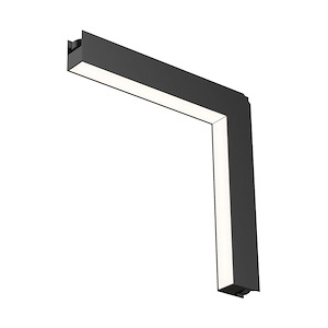 Continuum - 15W 1 LED Wall to Ceiling Corner Track Light-9 Inches Tall and 1 Inches Wide - 1311254