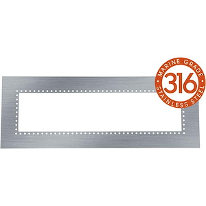 316 Marine Grade Stainless Steel Flush Mount Adapter for 39 Inch Patio Heaters