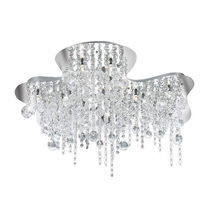 Alissa - Eighteen Light Flush Mount - 20.5 Inches Wide By 9.5 Inches High