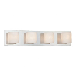 Geos - 4 Light Bath Bar - 24.5 Inches Wide by 5.25 Inches High - 313059