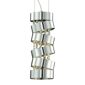 Ariella - 1 Light Pendant - 5.5 Inches Wide By 16.5 Inches High