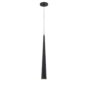 Sliver - 1 Light Medium Pendant - 2.75 Inches Wide by 24 Inches High