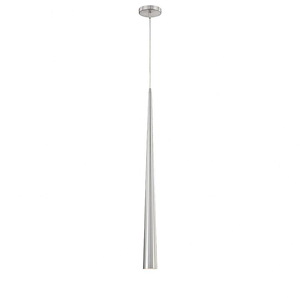 Sliver - 1 Light Large Pendant - 2.75 Inches Wide by 36 Inches High
