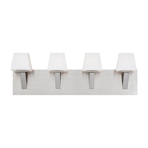 Anglo - 4 Light Bath Bar - 25.75 Inches Wide by 8 Inches High