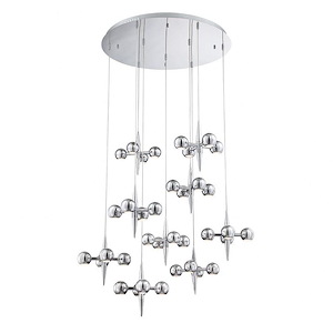 Pearla Chandelier 36 Light - 39.75 Inches Wide By 11.5 Inches High