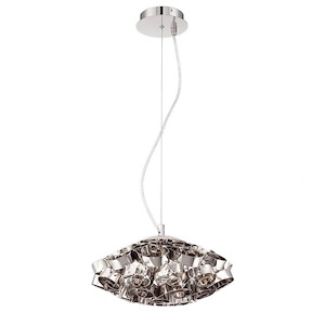 Grace Chandelier 3 Light - 14 Inches Wide By 6 Inches High - 1212083