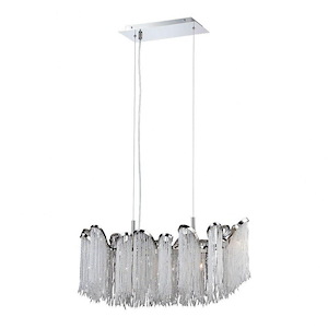 Ellena Chandelier 5 Light - 10 Inches Wide By 12 Inches High